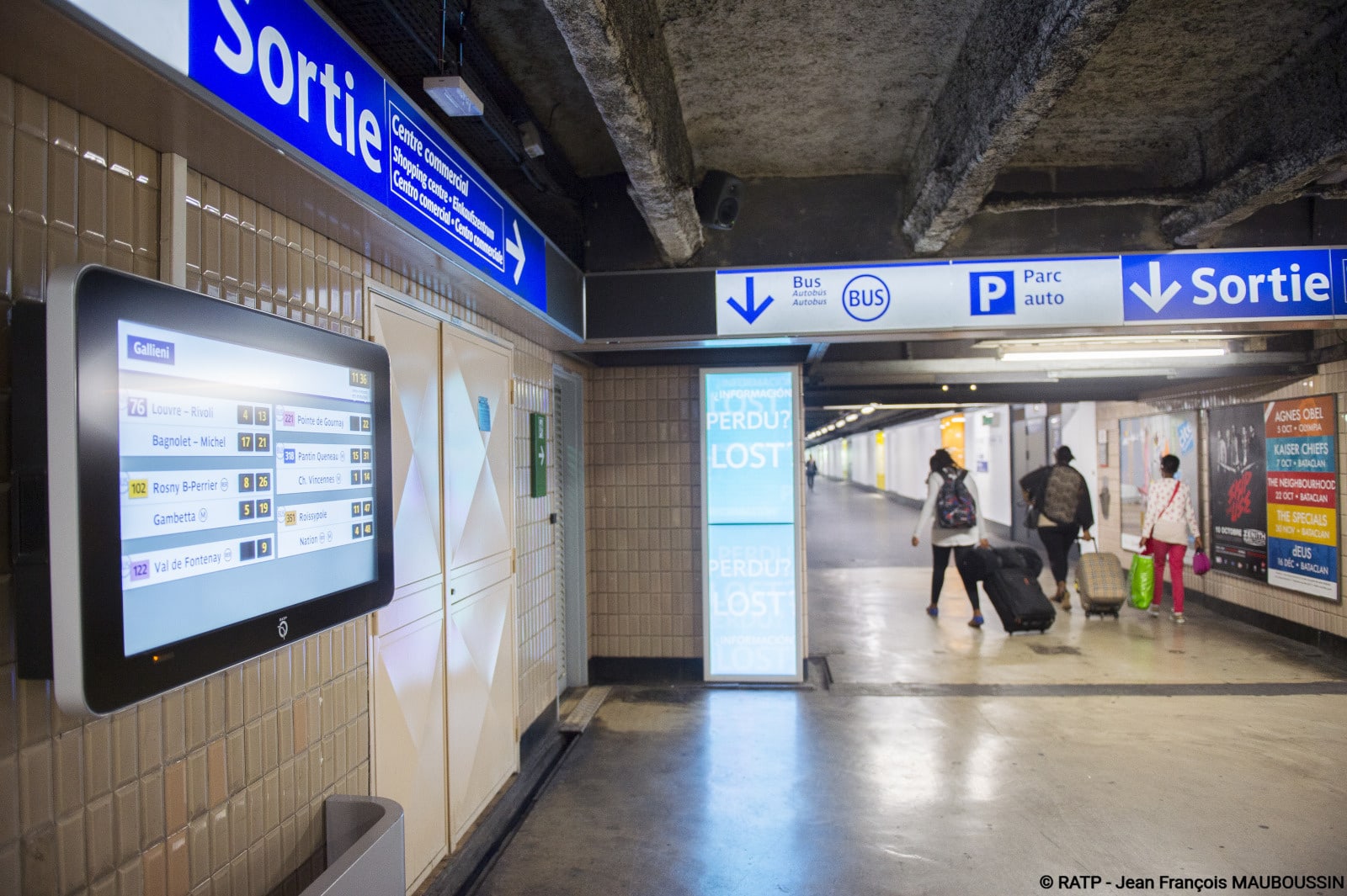 Métro Gallieni Bonjour RATP