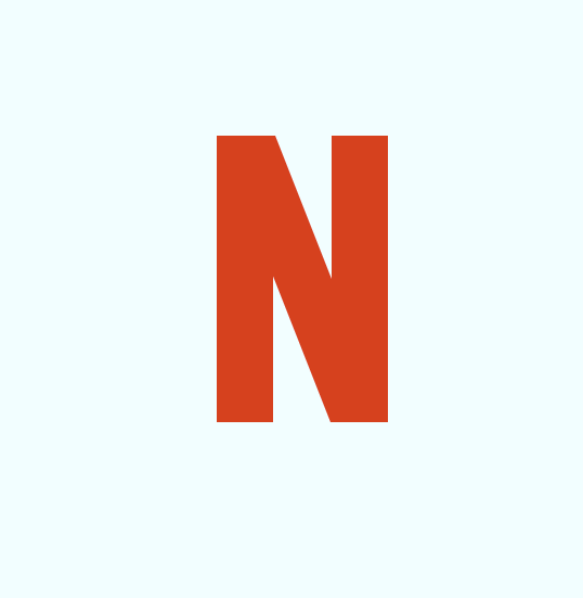 partial netflix logo