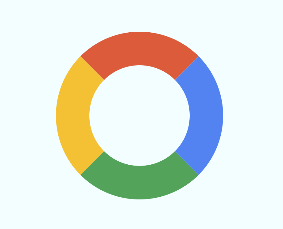 incomplete google logo