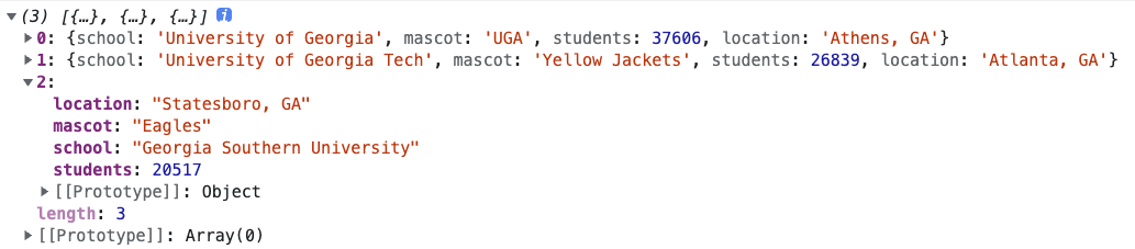 drill down into object