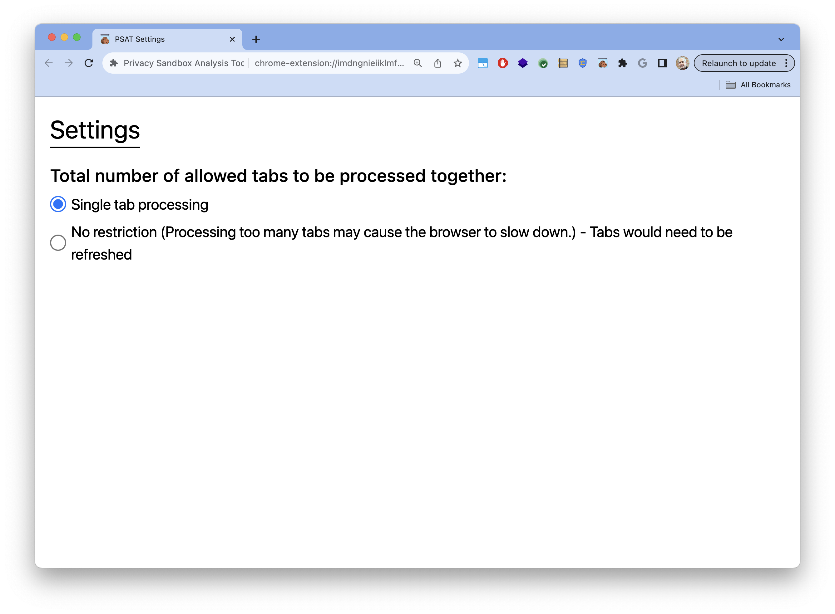 And the select the appropiate option: