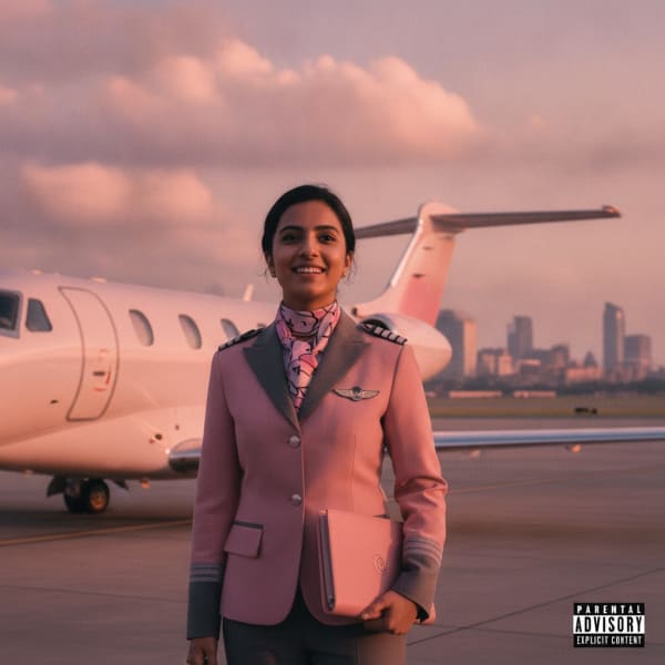 Kriti's Delhi Pink Flight