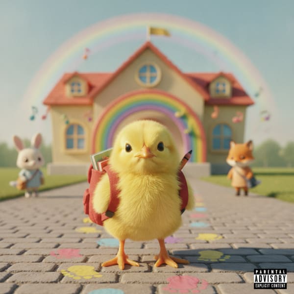 Little Chick Goes to School