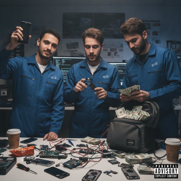 Phone Repair Service Crew