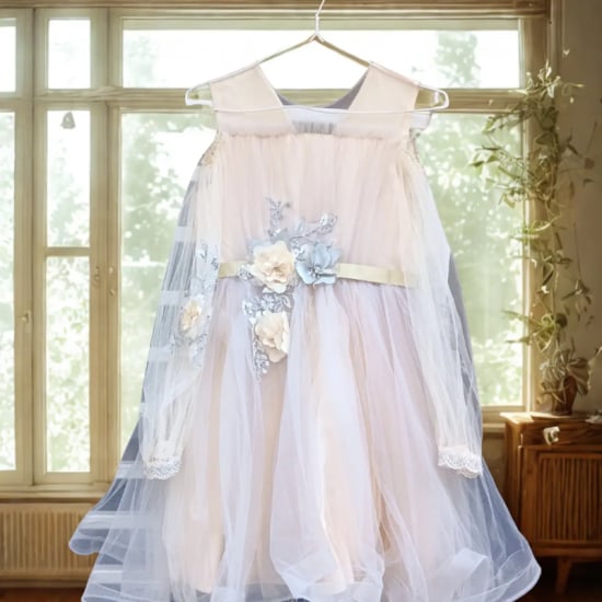 Dusty Rose Party Dress