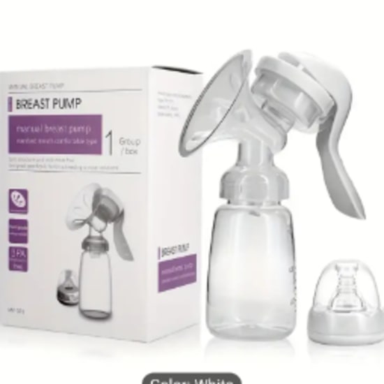 Manual Breast Pump Designed for Postpartum Use, Featuring Painless Operation And Strong Suction, Ideal for Pregnant And New Mothers, And Is Portable