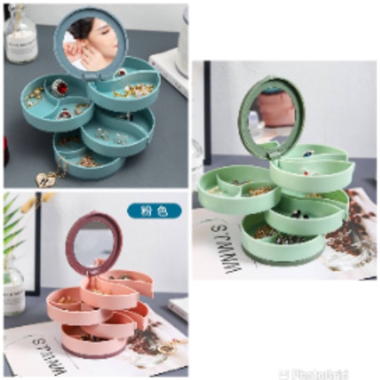 Jewelry Palace Rotating Jewelry Storage Box,Rotating Jewellery Organiser