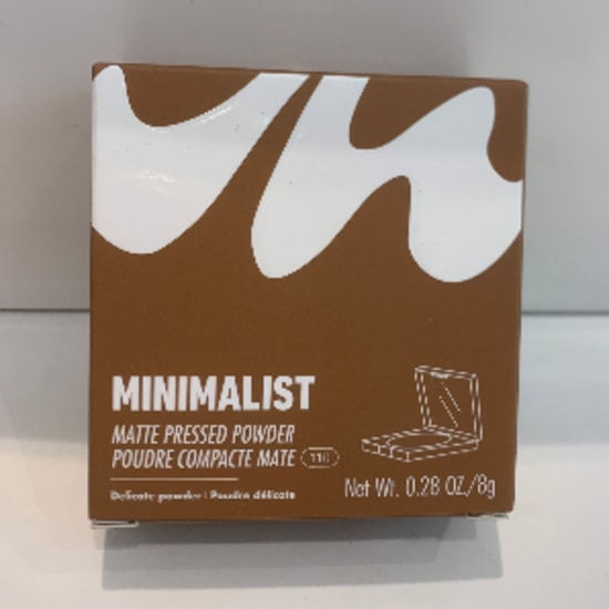 minimalist matte pressed powder(110)