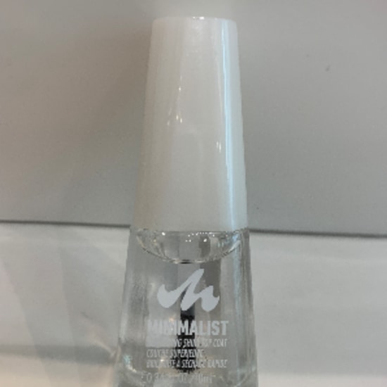 Minimalist nail polish (top coat)