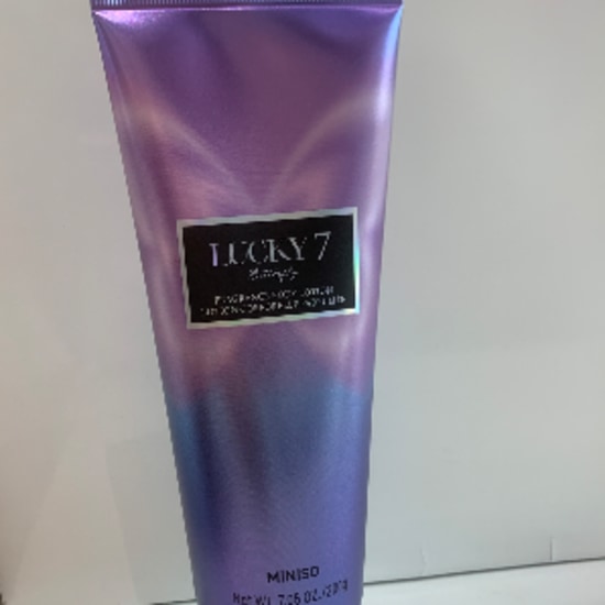 Lucky 7 butterfly fragrance body lotion