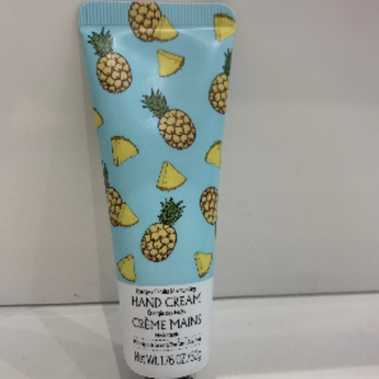 Energy of fruit moisturizing hand cream (pineapple scent)