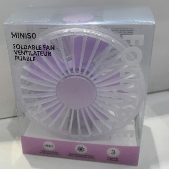 Foldable fan(purple)1200mAh