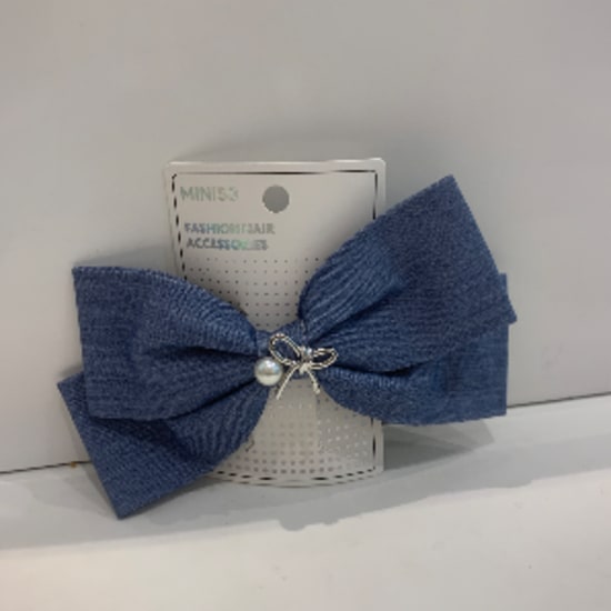 Denim blue series hair clip