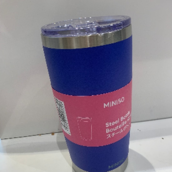 Dopamine series double wall stainless steel steel tumbler (dark blue)