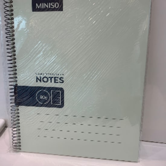 Simple color collection A4 colored- edge wire-bound book(88 sheets)