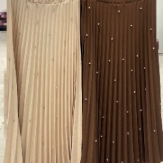 Turkey pleated skirt