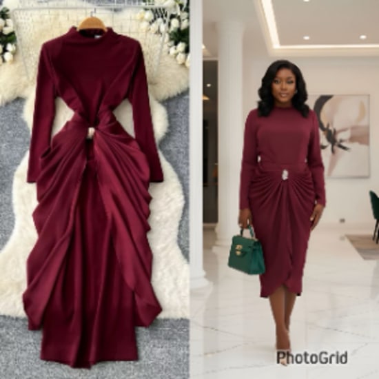 Luxury bodycon dress