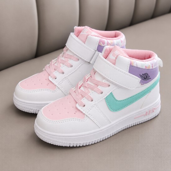 children's high top athletic fashion sneakers