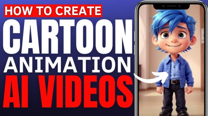 The EASIEST Way to Create an Animated Cartoon AI Video - Ceflix Tv