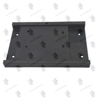 Foot Throttle slide plate - COLOUR BLACK