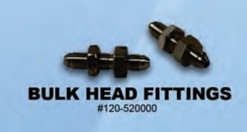 Bulk head fitting Stainless steel pr.stk