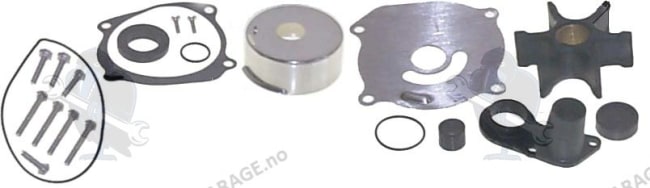 Vannpumpesett V4/V6 Nyere mod uten hus. (BRP) Erst: 395060