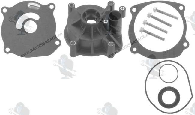 Vannpumpesett med hus(Johnson/E.),85-235 HK Erst: 395072