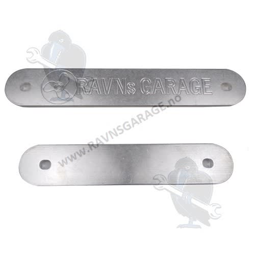 BACKING PLATES ''UPPER & LOWER'' Ravns Garage logo