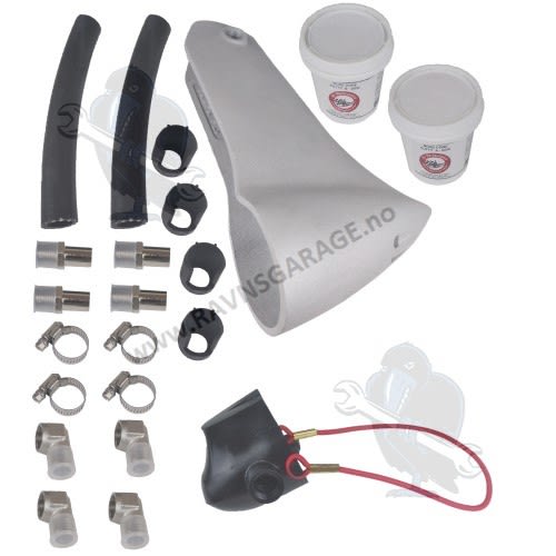 Big foot nose cone kit - dual hose