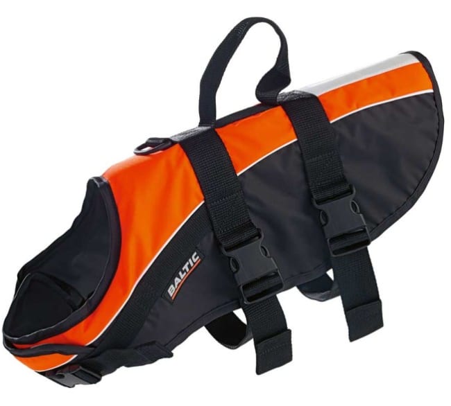 Baltic Mascot hundevest oransje/svart S 3-8 kg