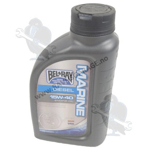 Marine 15W-40, 1 ltr, Bel Ray