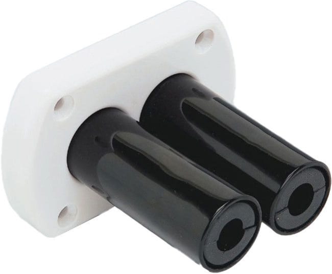 Ultraflex Gjennomføring tett hvit R8W