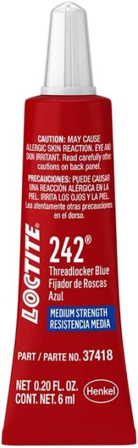 Loctite 242 Blue Medium - Removable 6ml