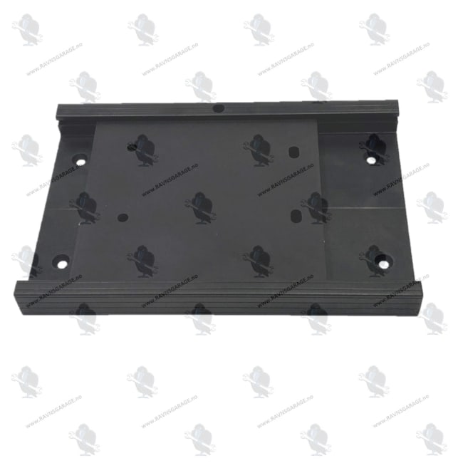 Foot Throttle slide plate - COLOUR BLACK