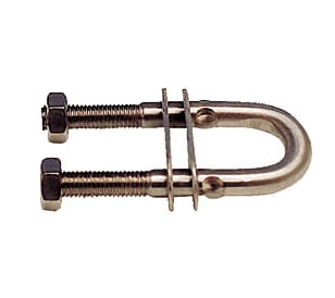 U-bolt syrefast, 8 x 80 mm