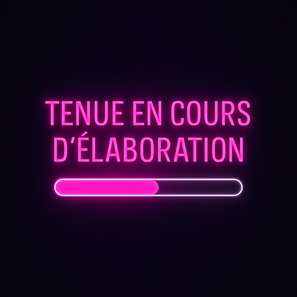 Tenue Femme en cours d'élaboration