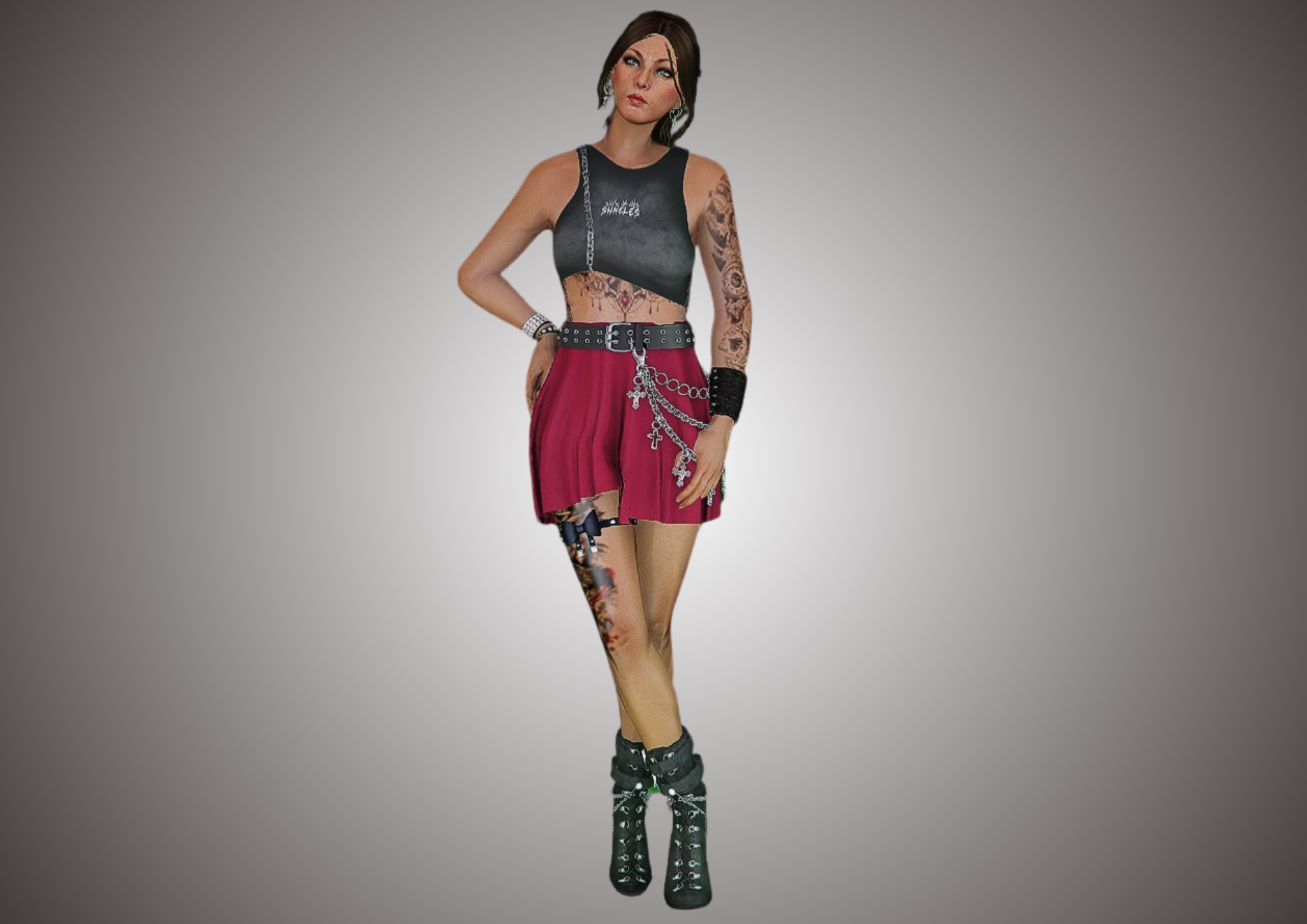 Tenue Punk/Rock 1