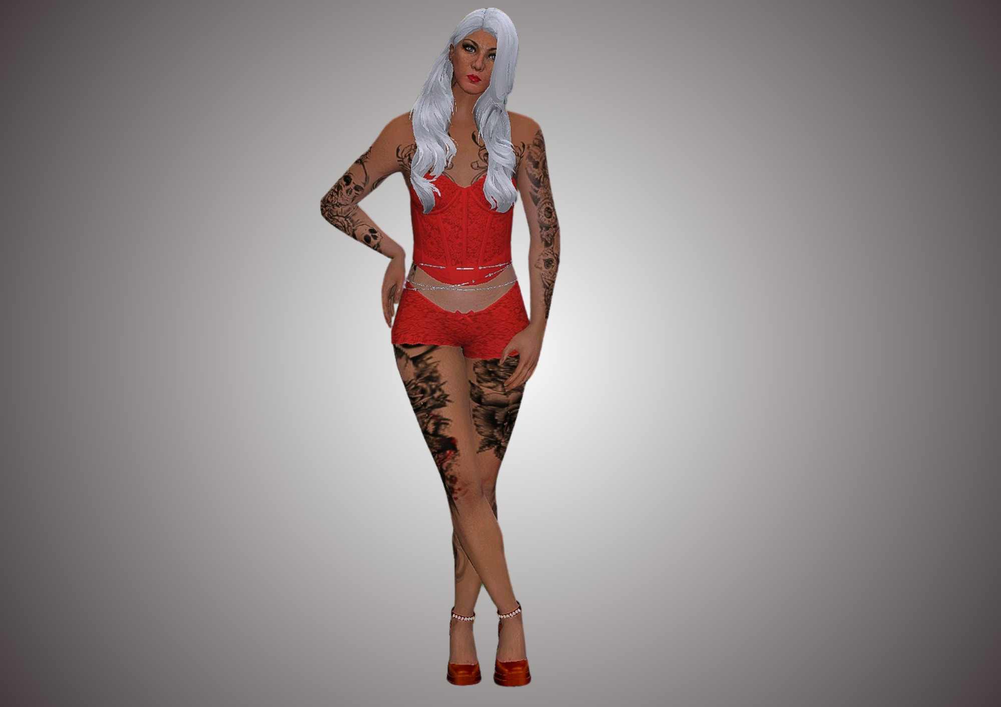 Tenue Femme Lingerie 4