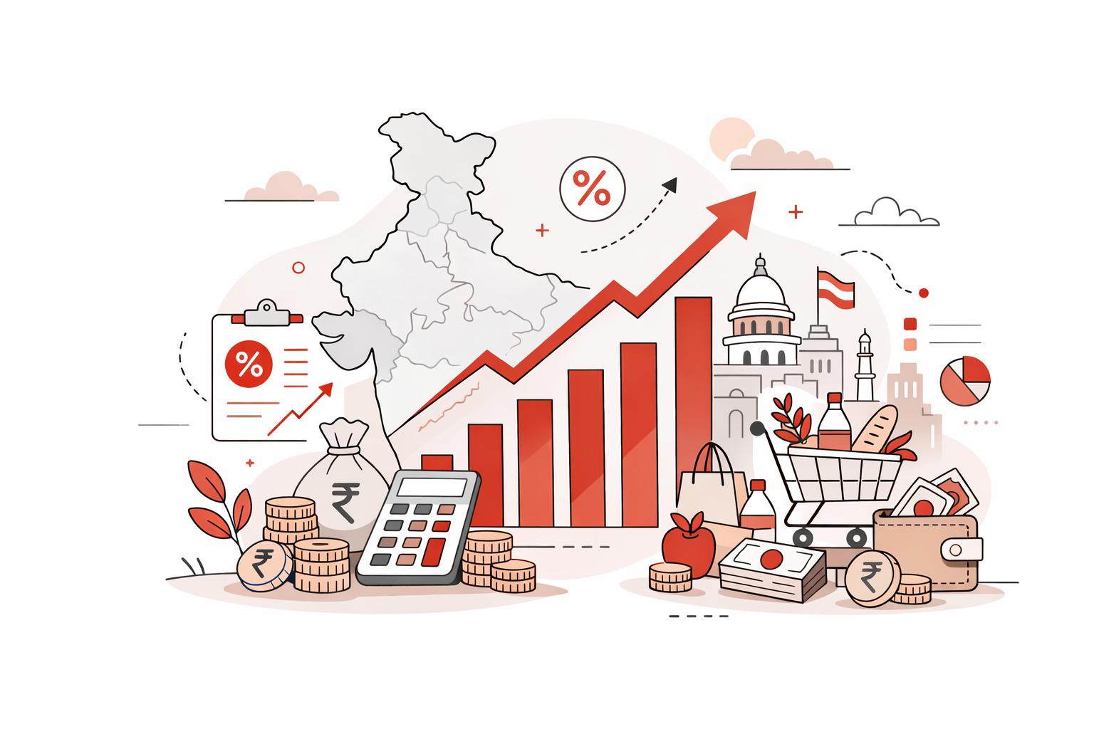 Inflation Rate in India 2026: CPI vs Rising Cost Pressures