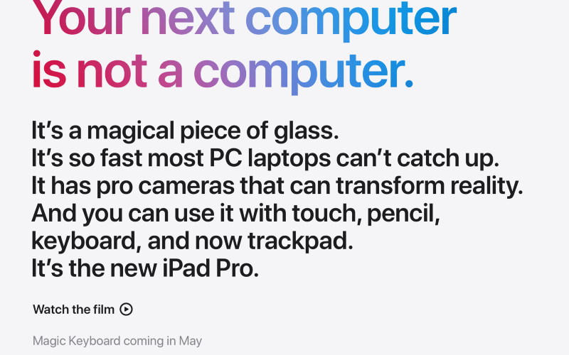 How to Create CSS Gradient Titles Like Apple’s iPad Pro Page How to Create CSS Gradient Titles Like Apple’s iPad Pro Page