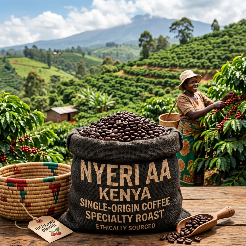 Sourcing Nyeri Arabica AA: The Crown Jewel of Specialty Green Coffee
