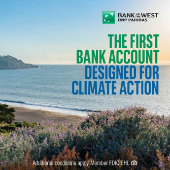 The first bank account designed for climate action