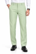 ETERIAN Premium Straight Fit Formal Trousers – Soft Mint Green