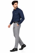 ETERIAN Midnight Navy Premium Formal Shirt