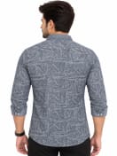 ETERIAN Premium Abstract Printed Formal Shirt