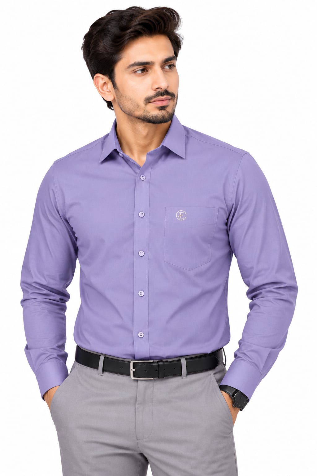 ETERIAN Lavender Luxe Premium Formal Shirt