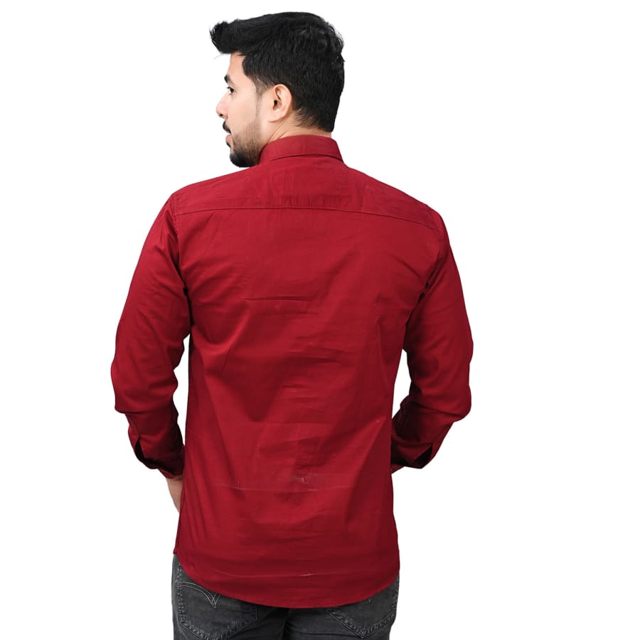 ETERIAN Premium Men’s Solid Full Sleeve Shirt
