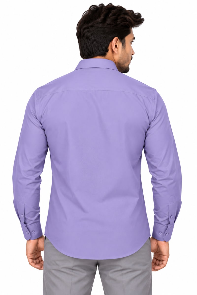 ETERIAN Lavender Luxe Premium Formal Shirt