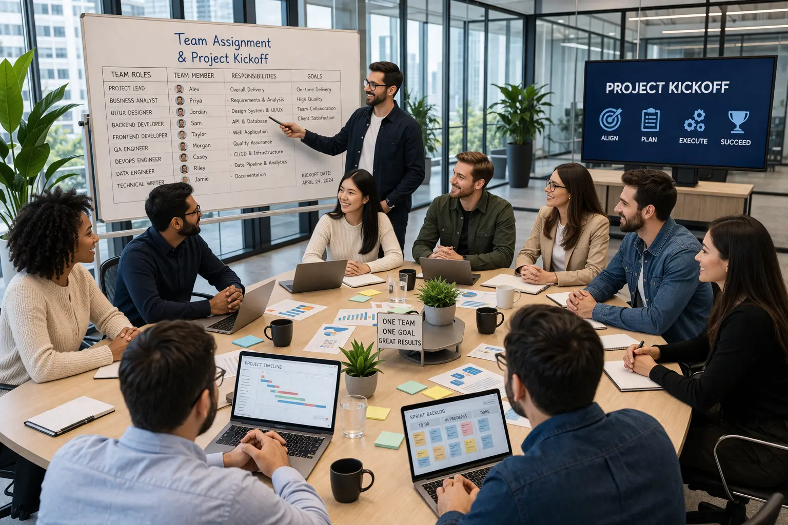 Team Assignment & Project Kickoff