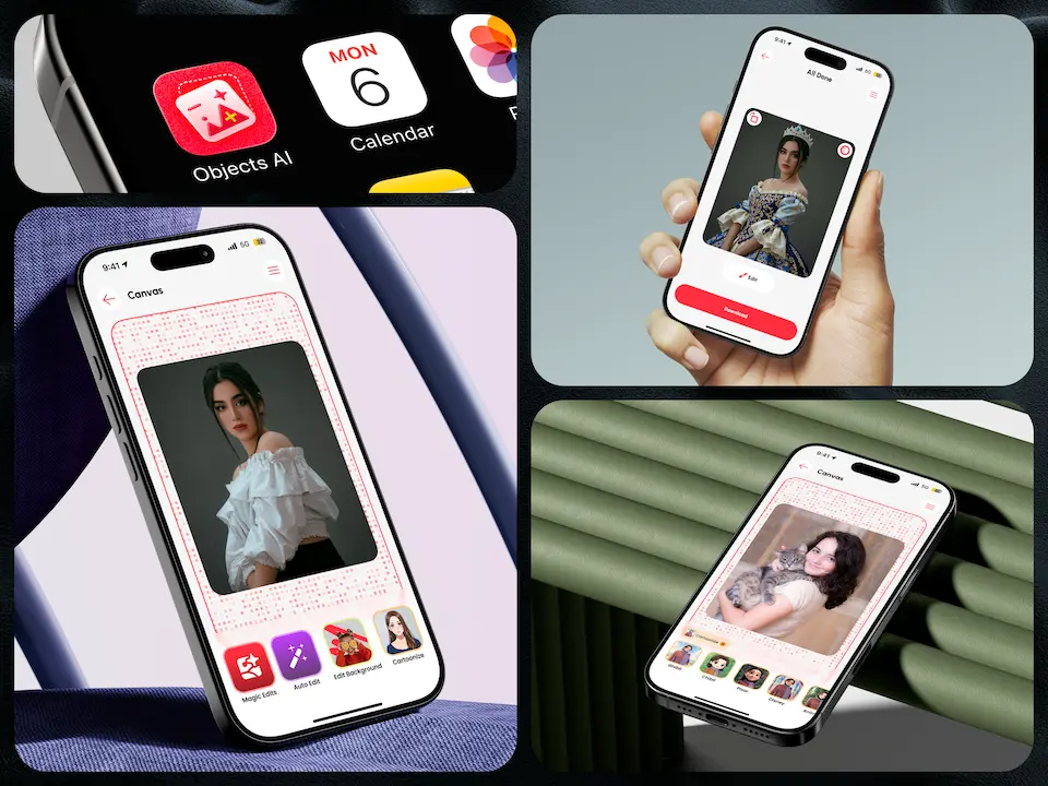 ObjectsAi — Mobizio project portfolio screenshot